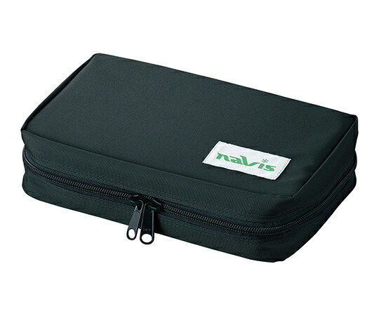 ナビス（アズワン） アンプル保護ポーチ　W　ブラックの通販は