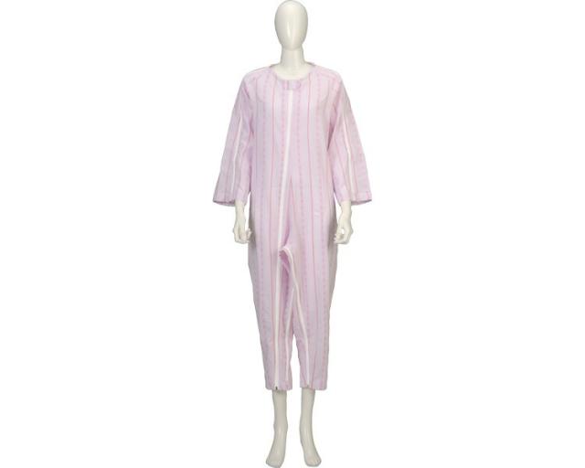 株式会社 竹虎 ヒューマンケア事業部 ｿﾌﾄｹｱねまき 薄手　ﾌﾙｵｰﾌﾟﾝ 105913　ﾌﾞﾙｰ Mの通販は