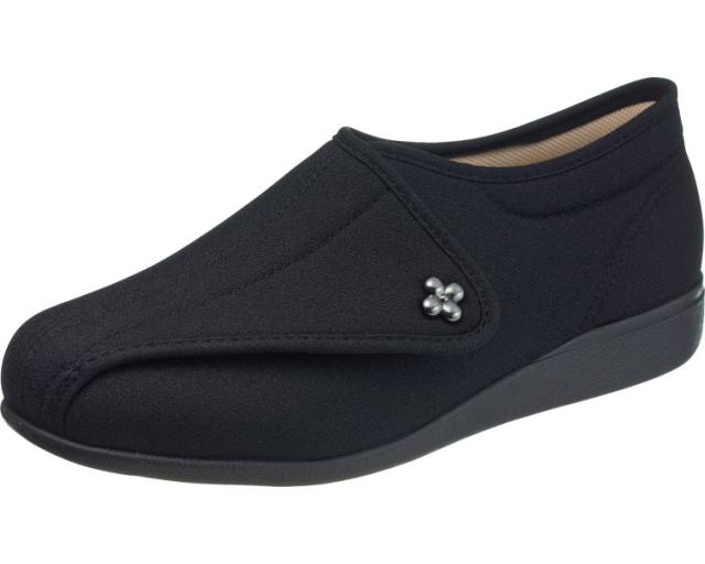 アサヒシューズ 株式会社 快歩主義　L011 ﾌﾞﾗｯｸｽﾄﾚｯﾁ　24.0cm 介護シューズ/リハビリシューズ 5,216円