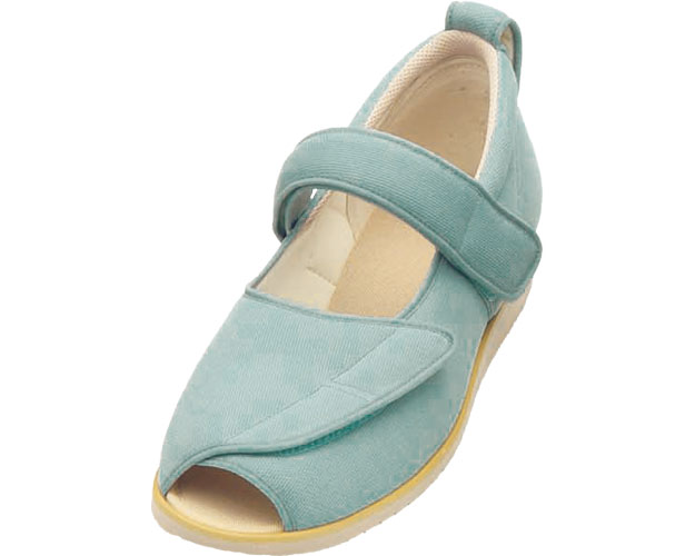 徳武産業 株式会社 ｵｰﾌﾟﾝﾏｼﾞｯｸ　7009　5E ﾐﾝﾄｸﾞﾘｰﾝ　3L 介護シューズ/リハビリシューズの通販は 6,048円