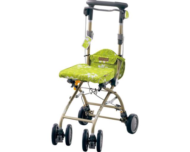 アロン化成 ｼﾙﾊﾞｰｶｰ　さんぽっぽ 532-372　ｸﾞﾘｰﾝ