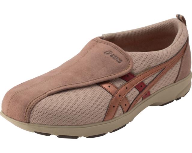 株式会社 アシックス ﾗｲﾌｳｫｰｶｰ女性用　FLC307 ﾍﾞｰｼﾞｭ×ﾌﾞﾛﾝｽﾞ　23.5cmの通販は 6,152円