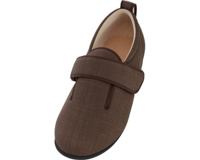 徳武産業 株式会社 ﾀﾞﾌﾞﾙﾏｼﾞｯｸ　7035　5E 茶　M 介護シューズ/リハビリシューズの通販は 5,701円