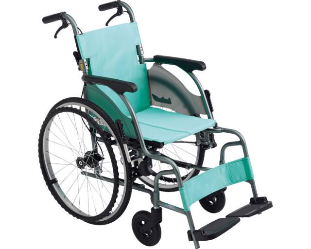 株式会社 ミキ ｶﾙﾃｨﾏ自走型　標準　CRT-5 座幅40　ｸﾞﾘｰﾝ(A-14)