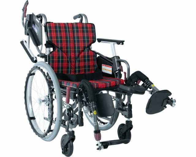 株式会社 カワムラサイクル 車椅子 モダンC KMD-C22-38-EL-SH A10_赤
