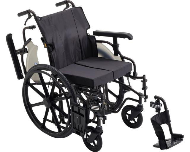 株式会社 ミキ ｱﾙﾐ自走車いす　KJP-5 座幅48/50/52調整可　ﾌﾞﾗｯｸ