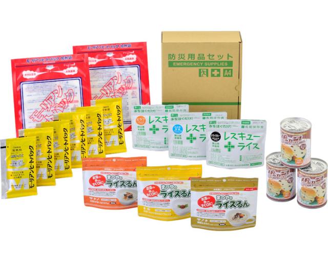 株式会社 ボウエキ A4ﾎﾞｯｸｽ食糧備蓄3日間ｾｯﾄ　BLS-03 No.27016