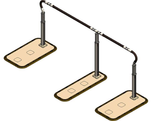 パナソニック エイジフリー 株式会社 ｽﾑｰﾃﾞｨ　ﾛﾝｸﾞ2050ﾀｲﾌﾟ XPN-L80605　片手すり