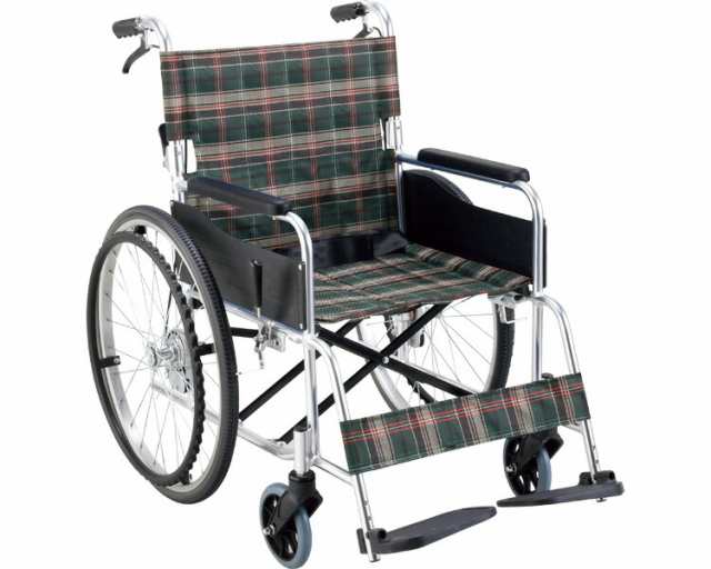 株式会社 マキテック ｱﾙﾐ自走用車いす ｾﾚｸﾄKS50 Wﾀｲﾌﾟ KS50M