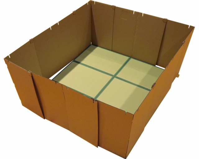 株式会社 イケヒコ・コーポレーション 仕切り付き防災畳　安全地帯 200×200×100cm用の通販は