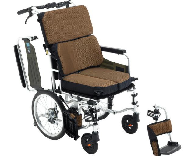 株式会社 ミキ ｱﾙﾐ介助車いす　AFS-16 座幅40　ｷｬﾒﾙ（W10）