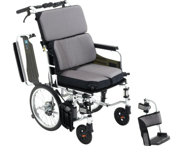 株式会社 ミキ ｱﾙﾐ介助車いす　AFS-16 座幅40　ｼﾙﾊﾞｰ（W9）の通販は 50,425円