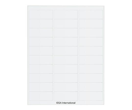 クライオラベル（レーザープリンタータイプ）　30ラベル×16シート入 CL-3T1-WH GA　International