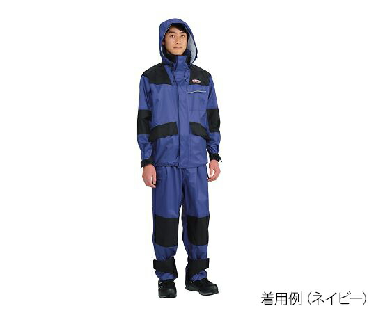 仕事合羽　ネイビー　L KM-001-55 L カジメイク