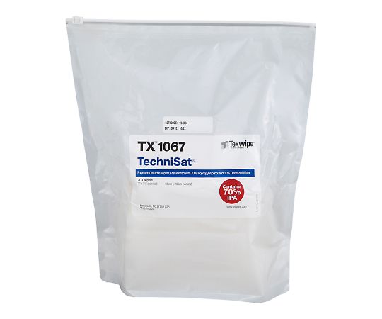 プリウェットワイパー　TechniSat　200枚入 TX1067 テックスワイプ（Texwipe）