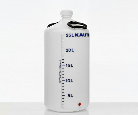 ハンドル付細口瓶（青目盛付）　25L 2000084135 KAUTEX