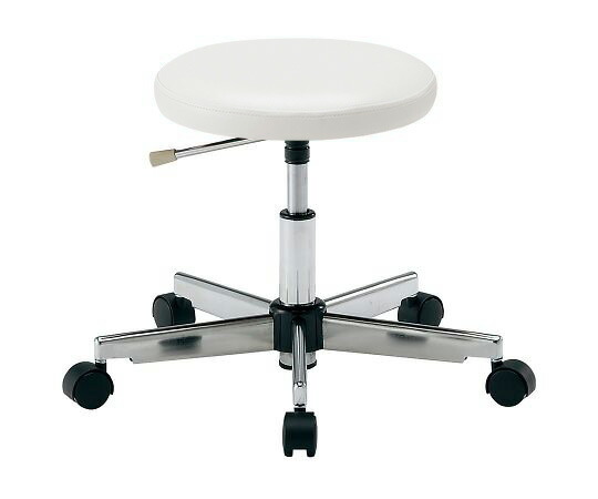 カラフルラウンドチェア　ホワイト LRN-W アズワンの通販は