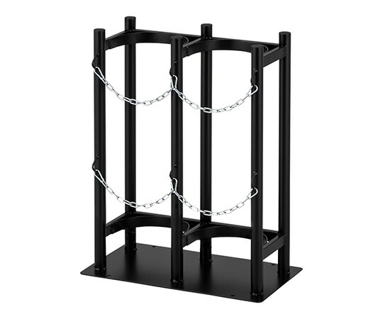 ボンベ固定スタンド　1500L×2本架け BFS1500D アズワン