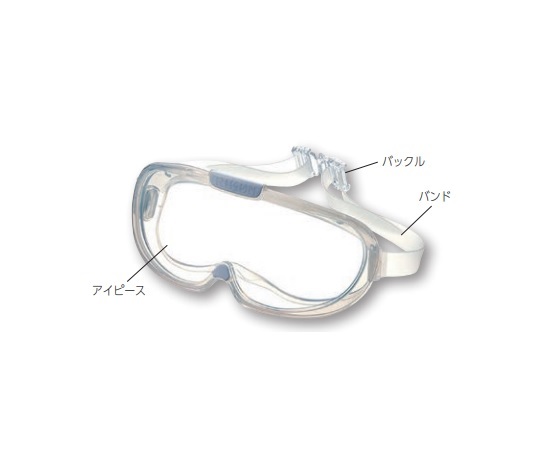 オートクレーブ対応ゴグル 交換用バンドセット 5組入 AC-M7用バンド 理研オプテック