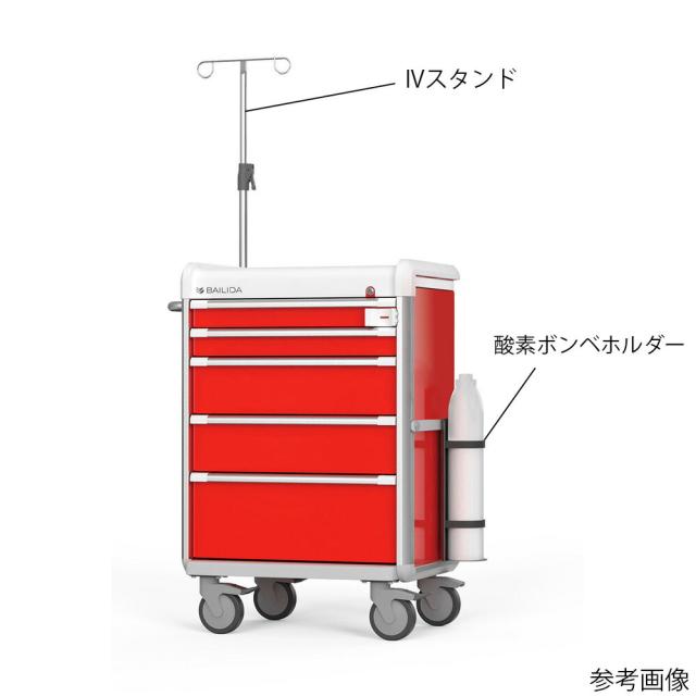 救急カート用　IVスタンド  ナビス（アズワン）