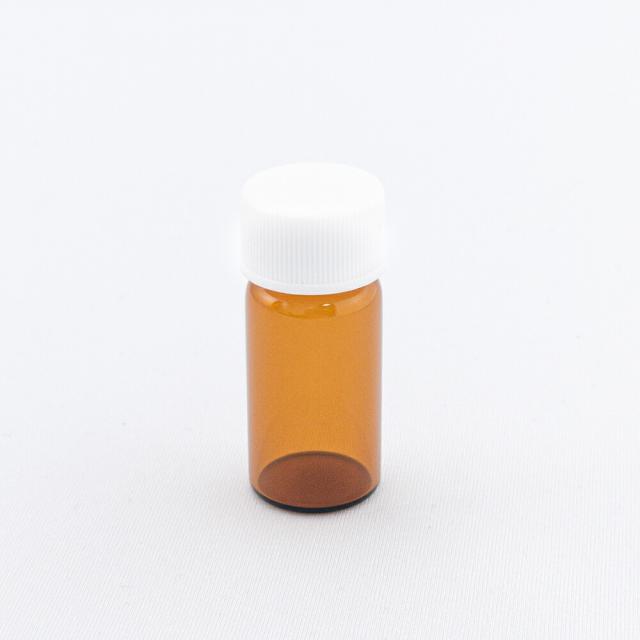 ねじ口びん（標準セット）　茶褐色　4ｍL　S-1 250016 日電理化硝子