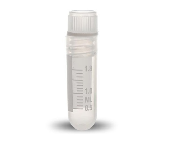 クライオバイアル　Oリングシールタイプ　2mL　内ネジ・丸底 T311-3 Simport
