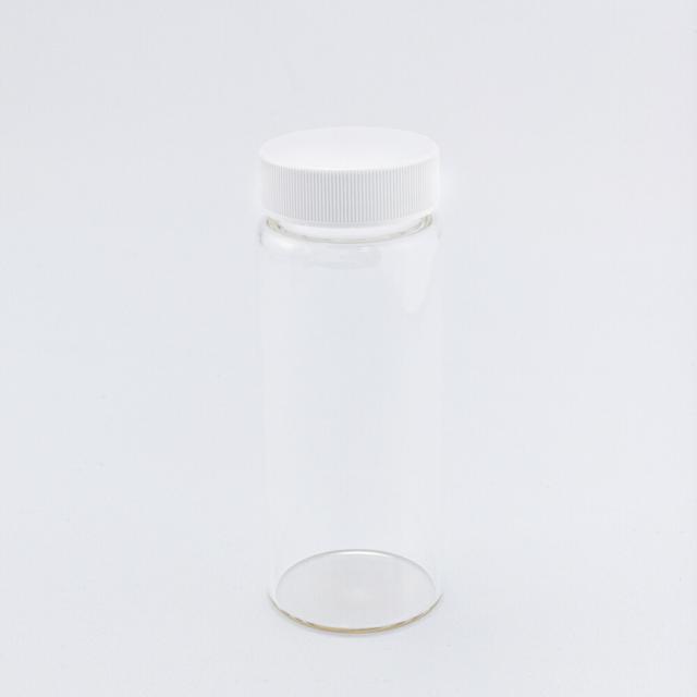 ねじ口びん（標準セット）　透明　150ｍL　SV-150 250715 日電理化硝子