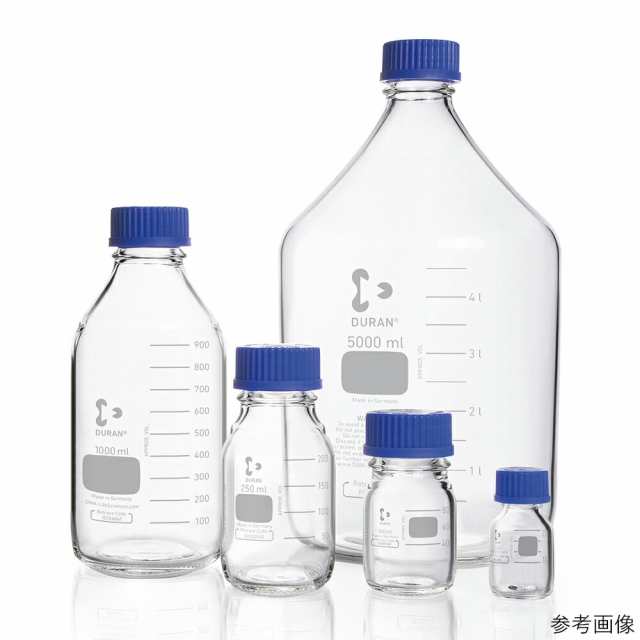 ねじ口瓶丸型白（デュラン（R））　青キャップ付　20000mL DWK Life Sciences