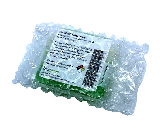 アルコールフリー細胞凍結コンテナー用CoolCellフィラーチューブ2mL 1式(6本入) BCS-3105
