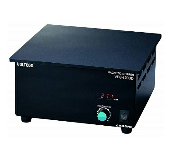 VOLTEGAパワースターラー （フェノール樹脂）デジタルタイプ 300×300mm VPS-300BD アズワン