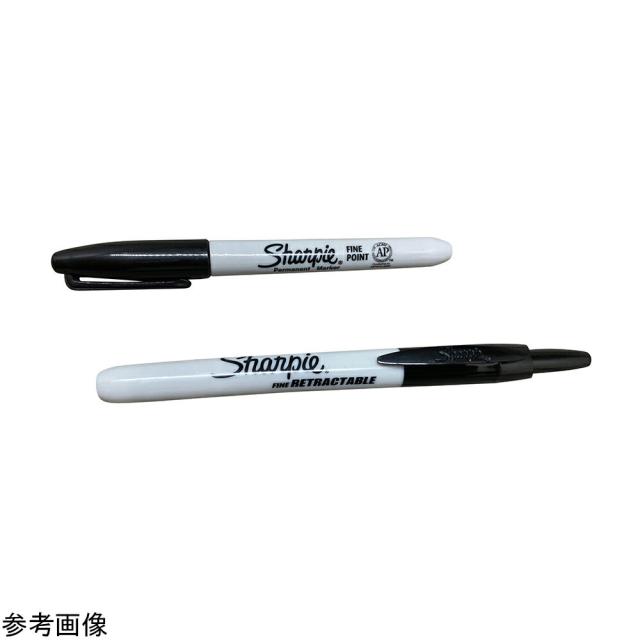 Sharpie滅菌ラボマーカー 黒 ノック式 4本入 1袋(4本入) PEN-25IR