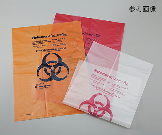 バイオハザードオートクレーブバッグ　透明　６１０×７６０×０．０５ｍｍ 01-826B Fisher　Scientific