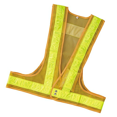 日本緑十字社 LED　内蔵ベスト　LEDベスト-YY-Y 1枚 238095