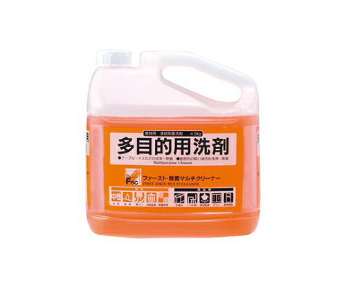大一産業 ファースト・除菌マルチクリーナー　４．５×４本入　 1ケース(4本入)