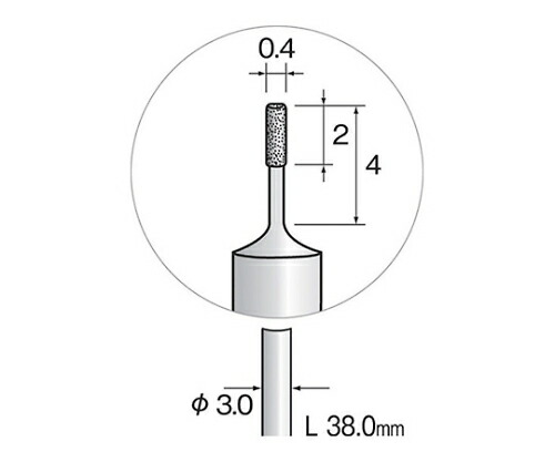 ミニター ダイヤモンドバー　０．４ 1本 JA1005の通販は 6,501円