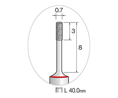 ミニター 電着ＣＢＮバー　＃２７０　０．７ 1本 JA2009の通販は 5,506円