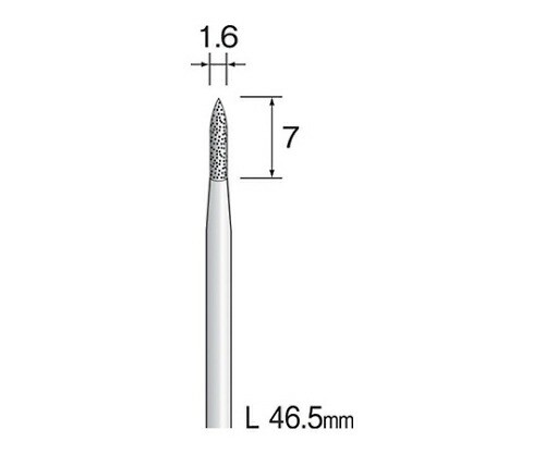 ミニター メタルボンドダイヤモンドバー 1本 AD4108の通販は
