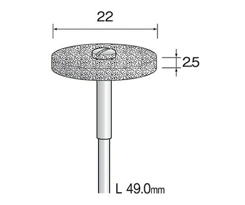 ミニター レジンボンドダイヤモンドバー 1本 AD4204の通販は