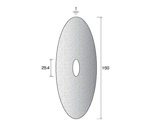 ミニター 砥石ブレード　１５０（１０枚）　0.5ｔ 1パック(10個入) MC4212の通販は