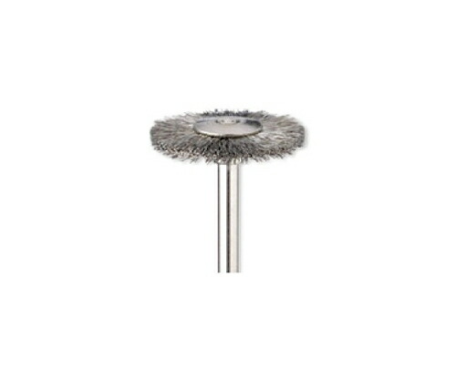ミニター 軸付ブラシ ステンレスワイヤー 22mmΦ (10個) 1パック(10個入) FC4075