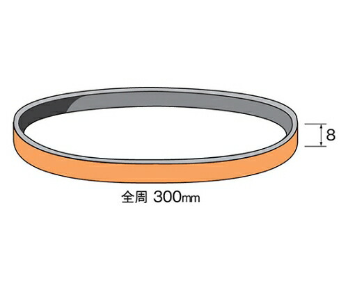 ミニター ダイヤモンドベルトト３００　コーティングタイプ　ソフト＃１８０　（３個） 1パック(3個入) SA1311