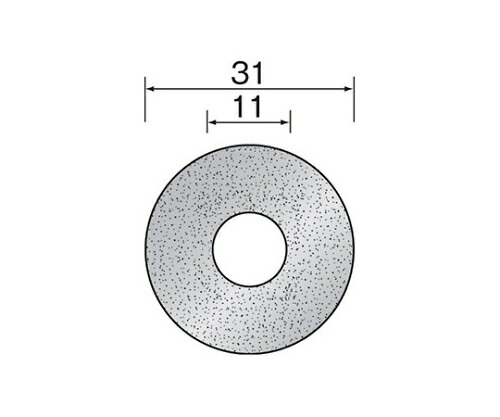 ミニター メタルベースダイヤモンドディスク　電着　Φ３１　センター穴有　＃６００ 1枚 SA2855 4,547円