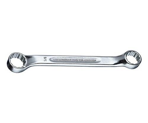 Stahlwille メガネレンチ（HPQ） 9/16"×5/8" 1本 180A-9/16X5/8