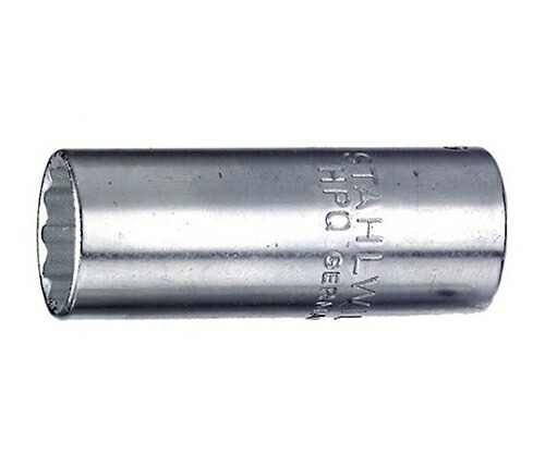 Stahlwille （１／４ＳＱ）ディープソケット　（０１６４００３４） 1個 40ADL-9/16の通販は