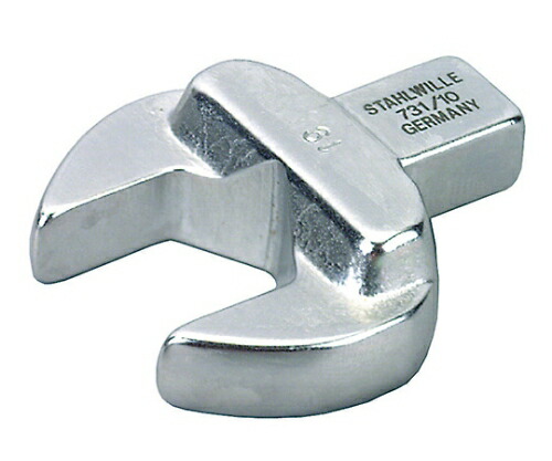 Stahlwille トルクレンチ差替ヘッド　（５８６１１０１６） 1個 731A/10-1/4