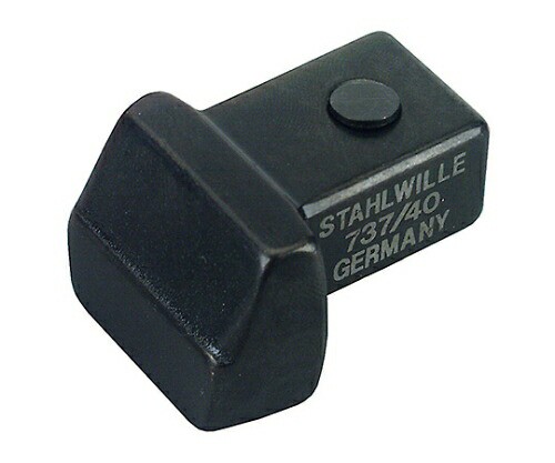 Stahlwille トルクレンチ差替ヘッド（ブランク）　（５８２７００４０） 1個 737/40