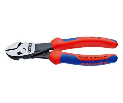 KNIPEX ツインフォースニッパー　（ＢＫ） 1本 7372-180の通販は