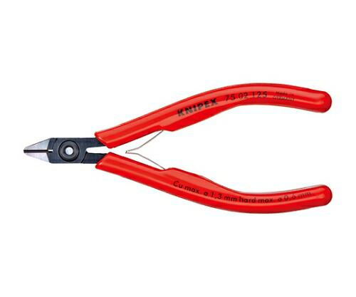 エレクトロニクスニッパー パッケージ入 KNIPEX 7742-115 (61-3988-13