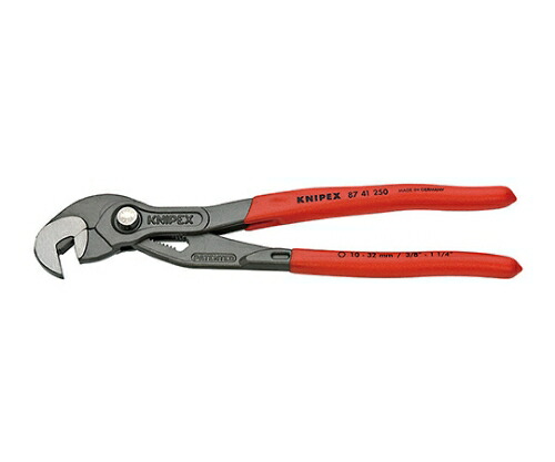 KNIPEX マルチプルスリップジョイントスパナ(パッケージ入) 1本 8741-250