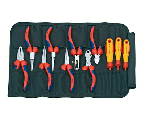KNIPEX ツールロールセット 11点組 1セット 001941